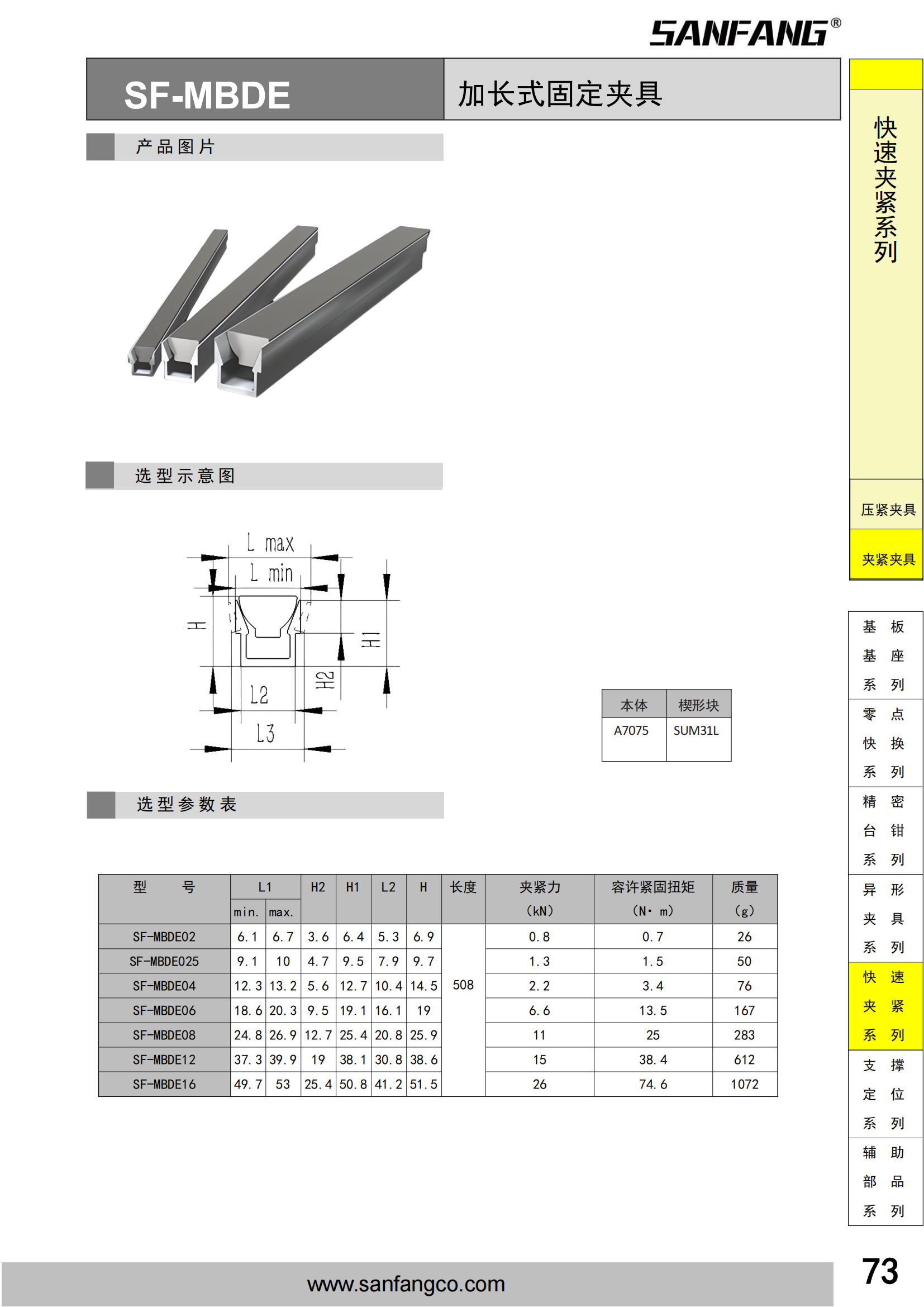 加長(zhǎng)式固定夾具