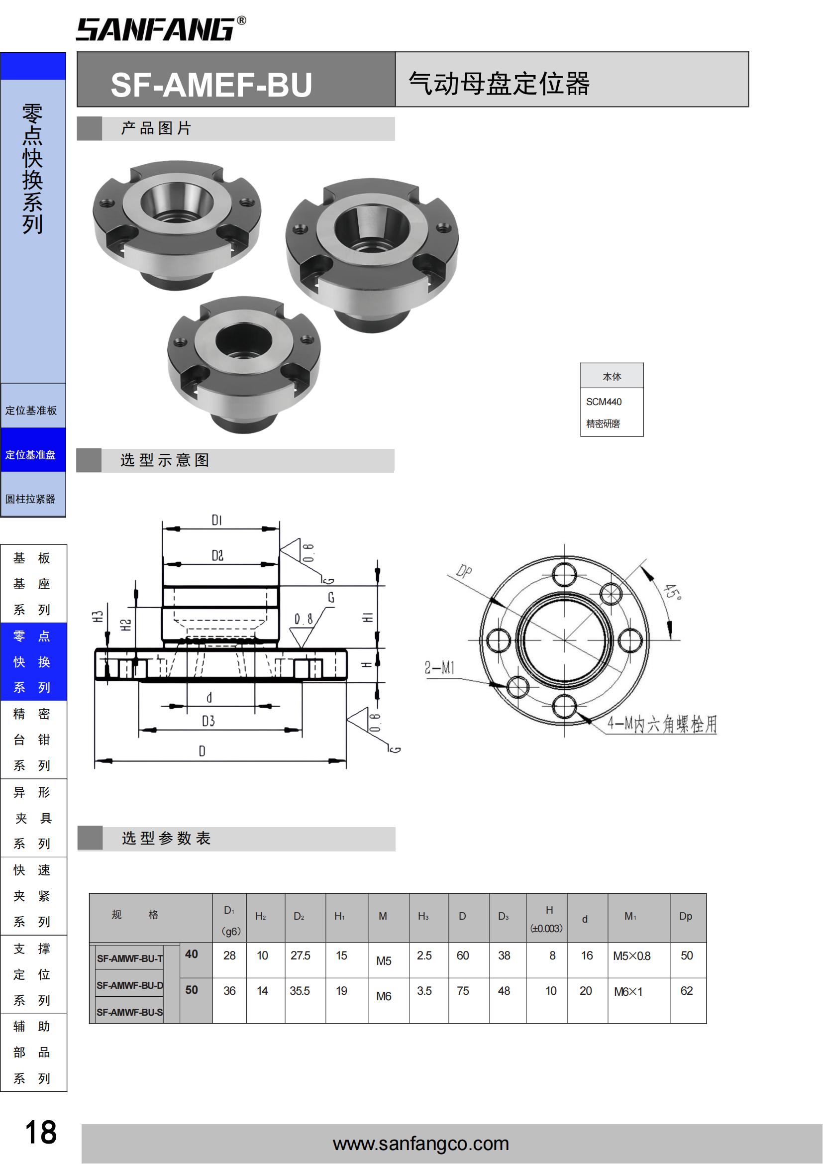 氣動母盤定位器